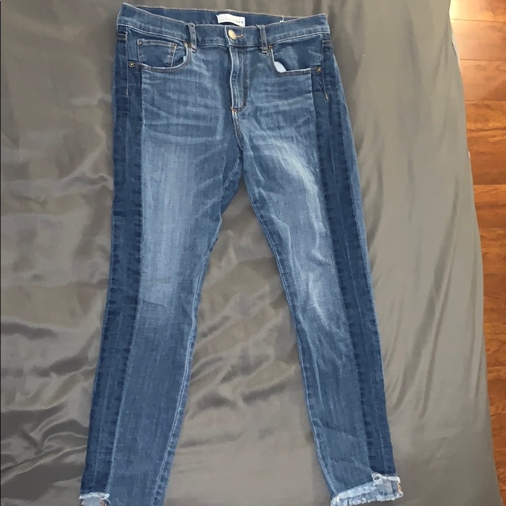Two toned jeans